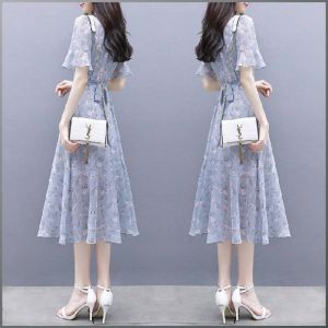 Skirt Slimmer Waist Temperament Long Skirt Breathable Fashionable Beauty Goddess Commuter Women