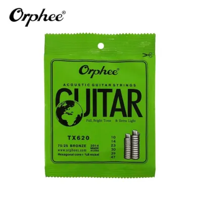 Senar Gitar Akustik Orphee TX620 Extra Light