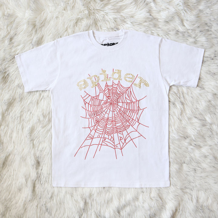 Star%20with%20Sp5der%20555555%20Hoodie%20Flash%20big%20logo%20cotton%20short%20sleeve%20T-shirts%20for%20men%20and%20women.%20-%20Image%202