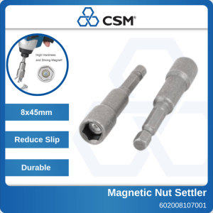 CSM 8mm Hexagon Magnetic Nut Socket 1/4 Hex Shank 45mm 65mm Magnetic Nut Driver 10pcs Tools & Home Improvement Hand Tools & Accessories Hand Tools Parts & Accessories