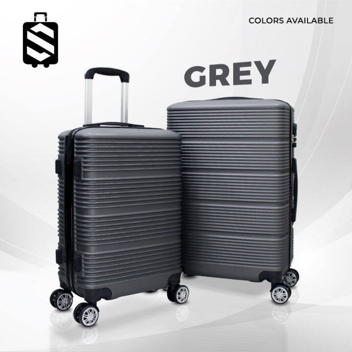 SKY TRAVELLER SKY345 2-In-1 Premium Thick Horizontal Stripes Luggage ...