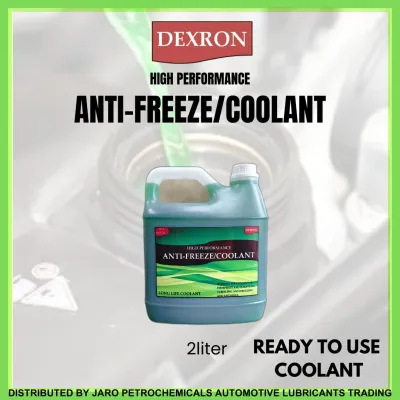 DEXRON HIGH PERFORMANCE ANTIFREEZE/COOLANT (GREEN) 2 LITER (READY TO USE LONG LIFE COOLANT