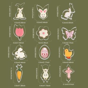 LIANG Stainless Stell Dinosaur Biscuit Mold Cartoon Cute Dinosaur Cookie Cutters Professional Animal Shape Cookie Making Set Festivals