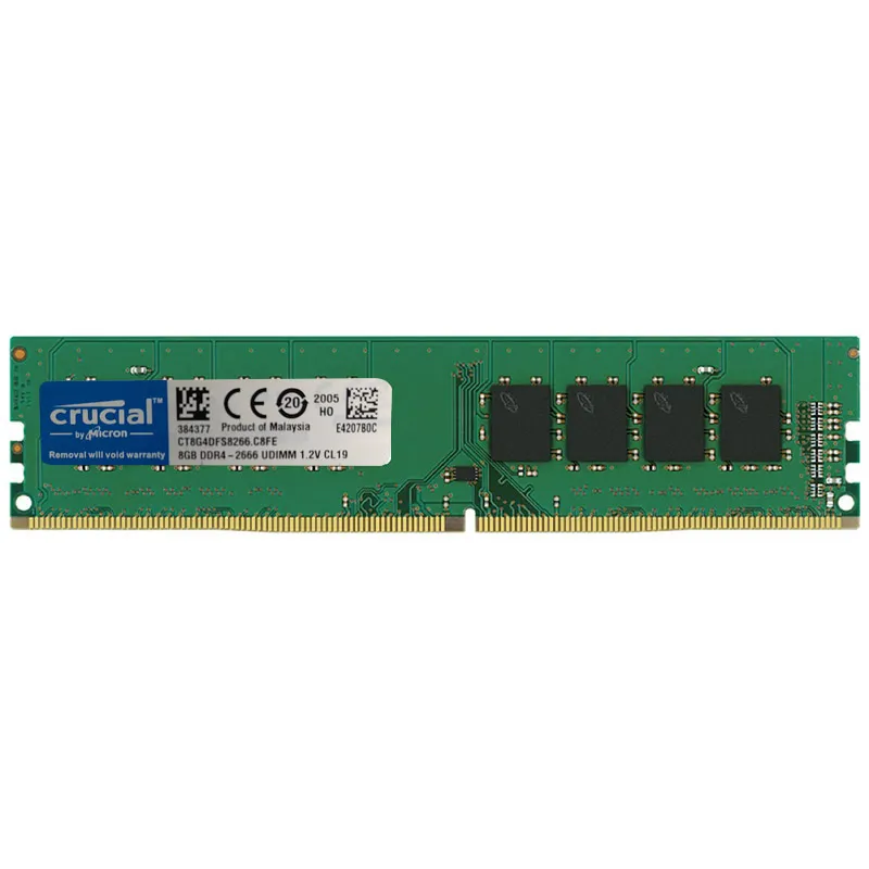 NEW Crucial DDR4 RAM 4GB 8GB 16GB 2400MHz 2666MHz 3200MHz Desktop