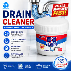 MOMENG🪠Drain Cleaner  Bio-enzyme Decomposer  Breaks Down Grease And Soap Scum  Quickly Unclogs Drains  Universal For Toilets Floor Drains And Kitchen Sinks