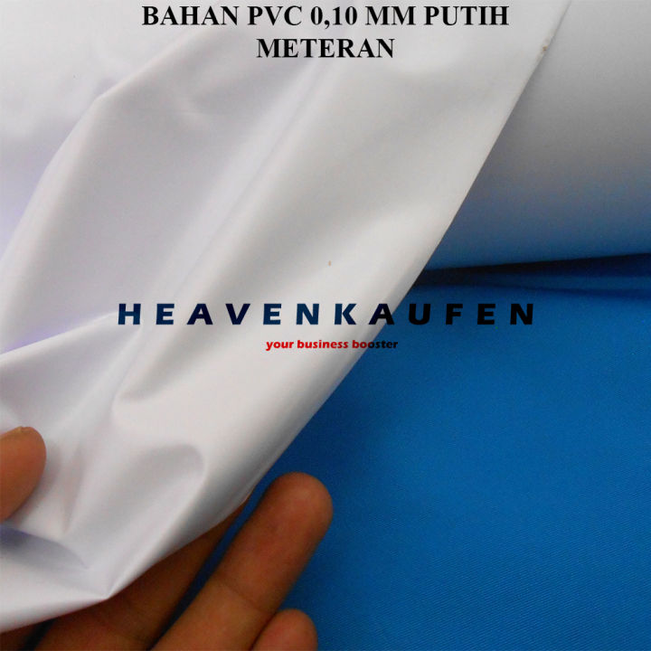 Apd Pvc Bahan PVC 0,10 mm Untuk Bahan APD Dll Warna Putih Harga Per Meter ...