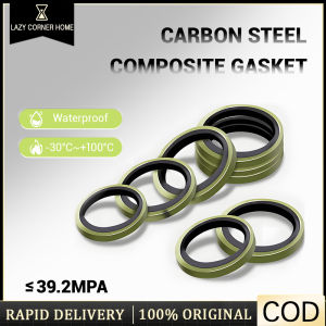 100Pcs O Ring Oil Drain Plug Gasket Set - Sealing Gasket Assortment Kit - Universal Metal Rubber Washer Ring