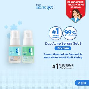 ACNEACT Duo Acne Serum - Serum Untuk Kulit Berjerawat | BHA | Niacinamide