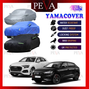 Audi Q8 New YAMACOVER Single layer 3 Color Car Cover Full Protection Outdoor Waterproof Penutup Kereta Selimut