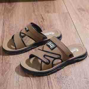 Kilala Mens anti-slip wear-resistant dual-purpose sandals and beach slippers for driving and outdoor wear by young dads