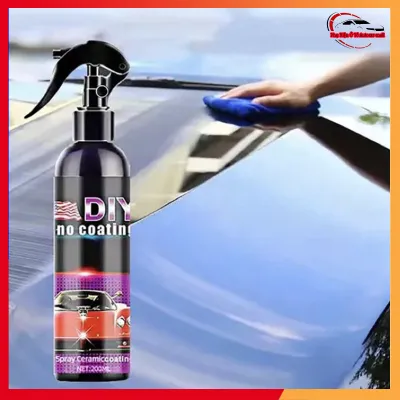 Chai Xịt Phủ Nano Chống Nước Gương Kính Ô Tô Phủ Bóng Bề Mặt Sơn Hạn Chế Xước Dăm DIY Nano Coating 200ml Công Nghệ Mỹ