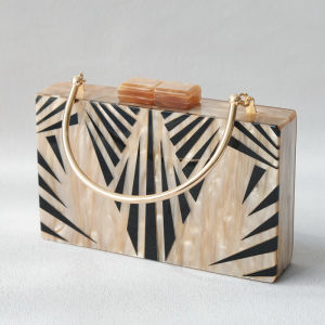 New Trendy Handbag Fashion Boutique Women Bag Boutique Acrylic Luxury Party Evening Bag Woman Cute Wedding Box Vintage Clutch Tote Bag
