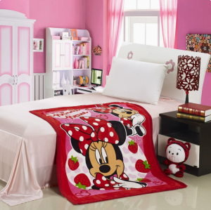 fv88 – Selimut Anak Sanrio Kuromi Cinnamoroll Melody Hello Kitty Bulu Lembut Halus Import Premium Polyester Ukuran 100x150 cm