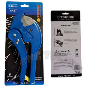 GUNTING PIPA PVC VINYL TANG PEMOTONG PIPA PARALON 42 MM - TORA 3- 42 MM SK-5 BLADE MATERIAL