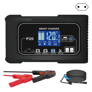 Fully Automatic 20A Car Supports Lithium Acid Batteries 12V 24V for Vehicles and Marine Use