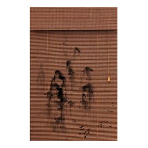 Wooden Blinds Japanese Blinds Bamboo Blinds Roller New Style Adjustable New Chinese Style Bamboo Curtain Door Curtain Bamboo Blinds Roller