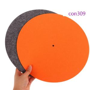 con309 1ชิ้นแผ่นกันลื่นแผ่นรองจานเสียงแผ่นเสียงสำหรับ LP ไวนิลบันทึกเสียงอุปกรณ์ DIY แผ่นแผ่นเสียงหนา Audiophile