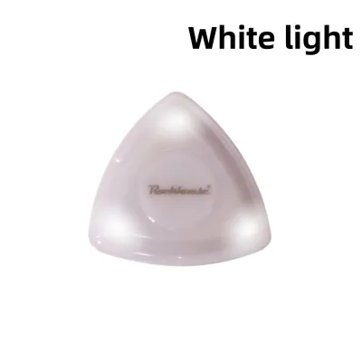 1pcs LED Light Touch Luminous Picks Glowing Picks Plectrum Ukulele Picks Acoustic Guitar