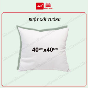 Ruột Gối Vuông Sofa 40x4045x4550x50 Bông Gòn Polyester 15D Ruột Gối Có Khóa Trang Trí Decor