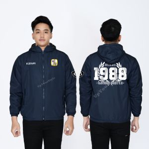 Jaket Komunitas Bola Barito Anti Air Anti Angin Bisa Tambah Nama