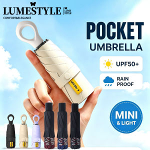 Upgrade UPF50+ Mini Umbrella Portable Folding Outdoor UV Protection Rain Windproof Sunshade Umbrella