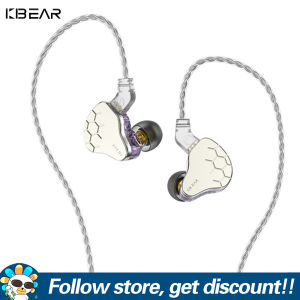 KBEAR Lark Tai Nghe Lai 1DD + 1BA Điều Khiển Tai Nghe Nhét Tai Earbuds HiFI Âm Nhạc IEM Tai Nghe Sprot Chạy Tai Nghe Chụp Tai Chơi Game Tiếng Ồn Noise Cancelling Tai Nghe Có Dây 2PIN 0.78Mm Có Thể Tháo Rời DJ Màn Hình Cho Xiaomi Huawei Điện Thoại Thông Mi