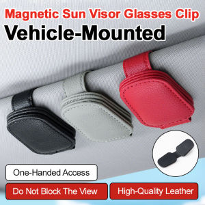 Shade Eyeglasses Holder Sunglasses Holder Personality Safety Easy Access Magnetic Closure Eyeglasses Clip Clip Sunglasses In The Car Beautiful Storage