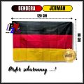 Bendera Jerman Poliester Peles Grade A (3m). 