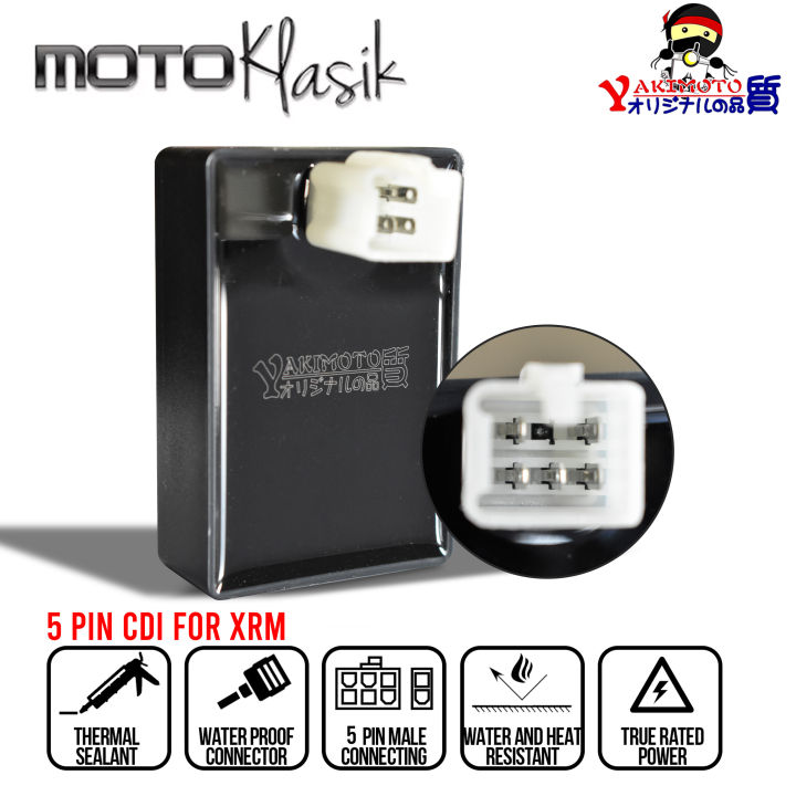 Yakimoto Cdi For Honda Xrm Pins Stock Size Capacitor Discharge Ignition Box For Motorcycle