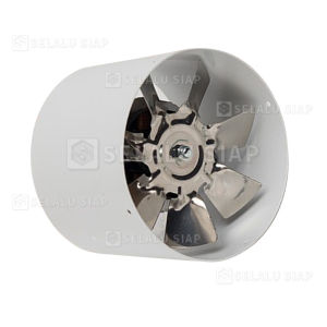 4 Inch Metal Inline Duct Fan Booster Exhaust Blower Air Cooling Vent 220V 25W