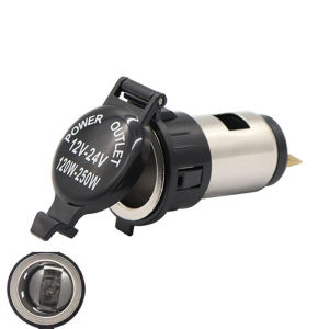 Sch motorcyle 12-24V/120-250W Bộ sạc trên ô tô chống nước ổ cắm điện xe hơi ổ cắm sạc điện ổ cắm