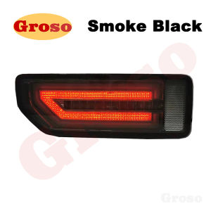 Suzuki Jimny LED Tail Light RGB / T20 2019-2024 DRL Light / Reverse Light / Turn Signal Light Red Smoke Black 1 Pair (Left + Right ) 2 Pcs