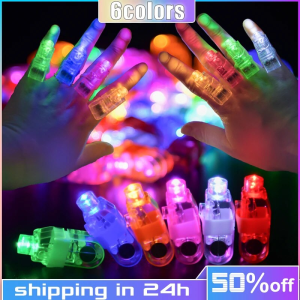 LED Finger Light for National Day decoration Glow Fairy lights Colour Bar Dance Mood Decor lights Festival Kid for Birthday Party Concert Props light