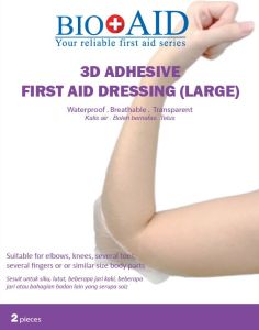 BioAid 3D Adhesive First Aid Dressing (Large)