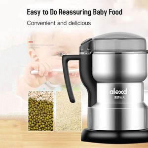 GiiMall Genuine Guarantee Kitchen Grinder Pulverizer medicinal Grinder Household powder machine coffee grinder