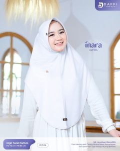 Daffi Hijab INARA series Jilbab Instan Bergo Kerudung Terbaru Adem Ped Antem
