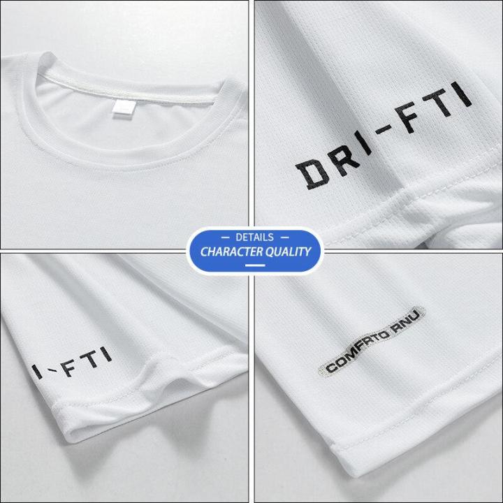 oversized%20bu%20tshirt%20lelaki%20Men%20t-Shirt%20Round%20Neck%20Short%20Sleeve%20T-Shirt%20Plus%20size%20Quick%20Dry%20Sport%20Tee%20Ice%20silk%20breathable%20Dri%20Fit%20half-sleeve%20plain%20shirt%20-%20Image%205