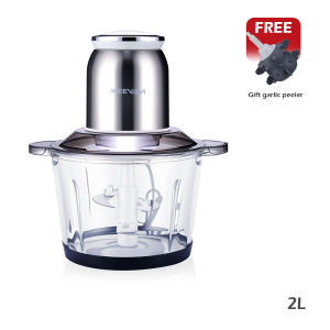 MEEVIDA Meat Grinder Electric Food Processor Chopper and Blender Multifunctional Food Processor Meat Grinder Garlic Grinder