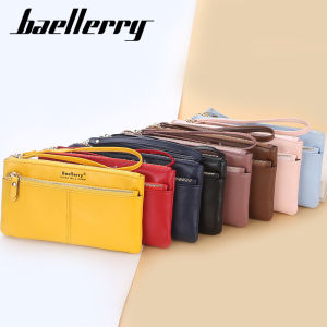 Baellerry Dompet Panjang Wanita & Dompet HP Wanita Layar Sentuh