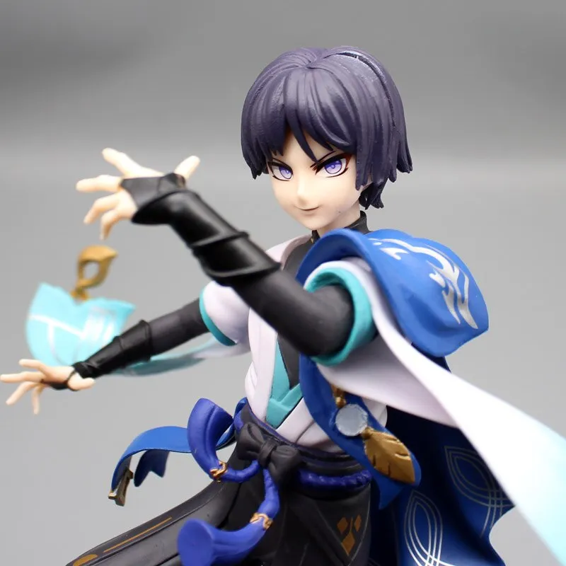 Figura de acción de Anime Genshin Impact ámbar, Klee, Caballero Hibana