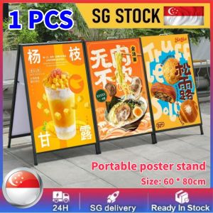 Classic A Board Black Poster Stand | Foamboard A Shape Poster Stand | Menu Display Stand | Double Side Poster Stand