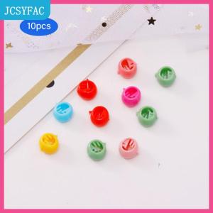 JCSYFAC Đáng yêu hạt kẹp tóc cho cô gái kẹo màu sắc nhựa mini tóc Clips barrette