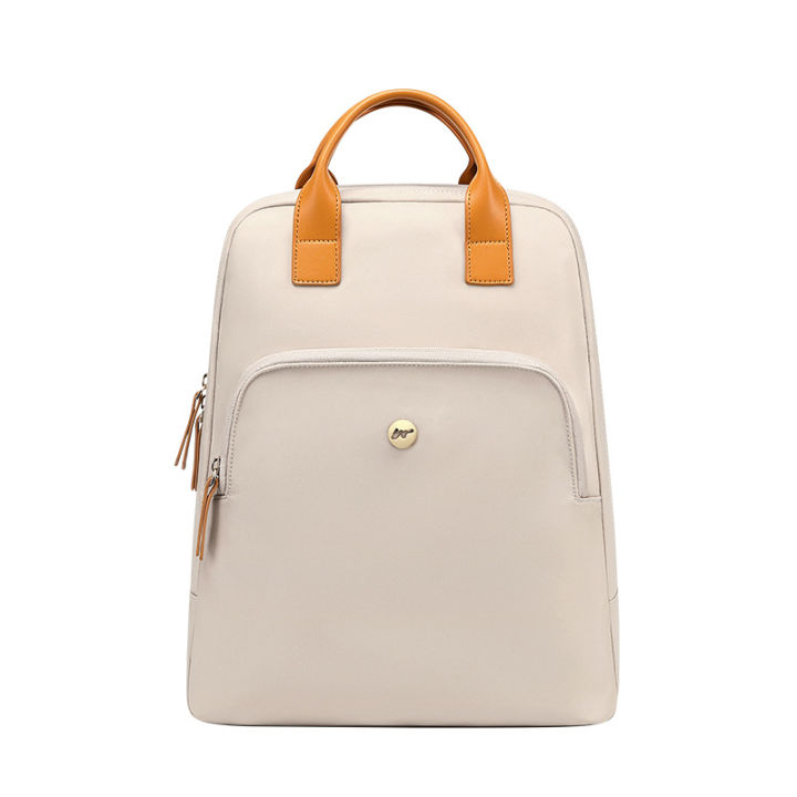 MINGKE Laptop Bag 13 14 inch Slim Backpack Schoolbag for Women  Waterproof Shockproof CHIC Fashion Student Travel Lazada PH