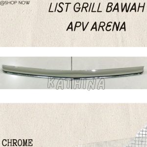 List Grill Bawah Mobil Suzuki APV Arena Cover Bumper Depan Chrome