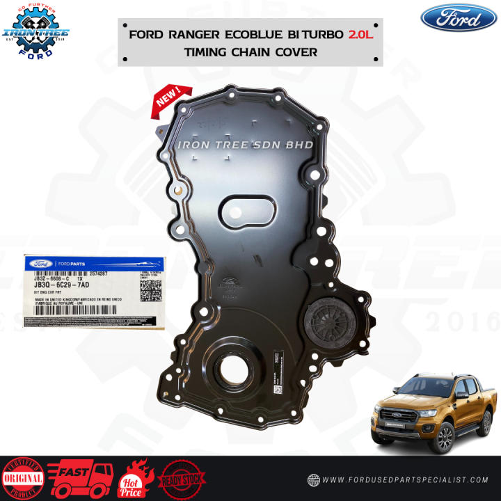 100%Original Ford Ranger T8 BI-Turbo 2.0L Timing Chain Cover >JB3Q-6C297-AD