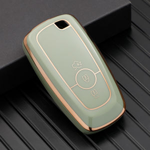 🔥ลดกระหน่ำ🔥เคสกุญแจรีโมตรถโลหะผสมสำหรับ Ranger รุ่น Wildtrak ฝาครอบสำหรับ Ford คีย์เรนเจอร์สปอร์ต2023 Raptor Fx4 Max Wildtrak XLT XL EcoSport