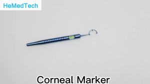 GREATLH 125mm Long Ophthalmic Cornea Marker Eye Corneal Marke Titanium Micorsurgical Instrument Ophthalmic