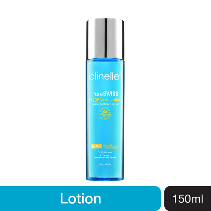 CLINELLE Pure Swiss Hydra Calm Lotion 150ml