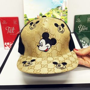 Mũ SnapBack Cho Trẻ Em  In Hoa Văn GC Chuột Mickey /Bé Từ 3 Tuổi -5 Tuổi