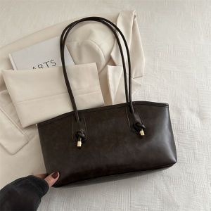 2025 New Commuter Shoulder Bag Portable Tote Bag Nice Retro Large Capacity Handbag